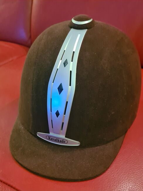 Kinderreithelm Gr.58 Kavalcade Neu braun, Kavalcade  Safety Air, Daniela Burzlaff , Kaski, Scharnebeck