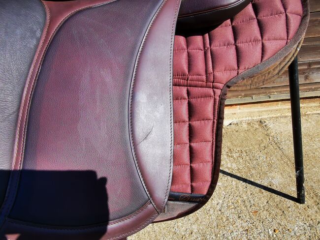 Edix soft tree Tudor Dressage Saddle, Edix Icelandic Tudor , Louise Montague, Dressage Saddle, Bracknell, Image 4