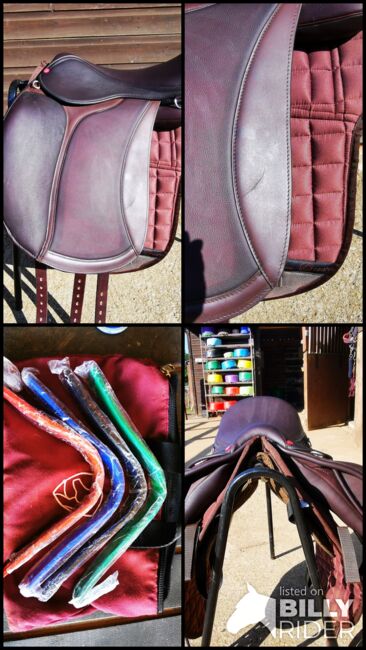 Edix soft tree Tudor Dressage Saddle, Edix Icelandic Tudor , Louise Montague, Dressage Saddle, Bracknell, Image 9