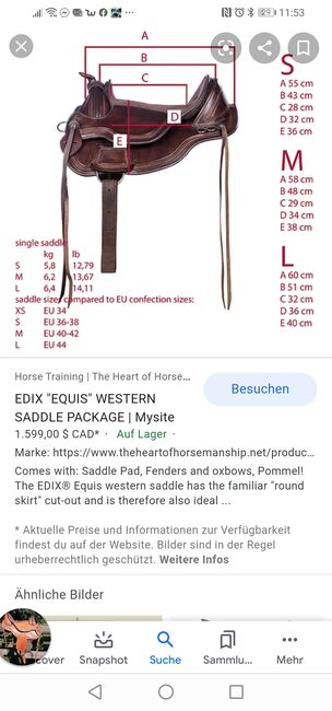 Edix Westernsattel, Edix Equis, Kerstin Kehrer-Höhe, Baumloser Sattel, Niefern-Öschelbronn, Abbildung 12