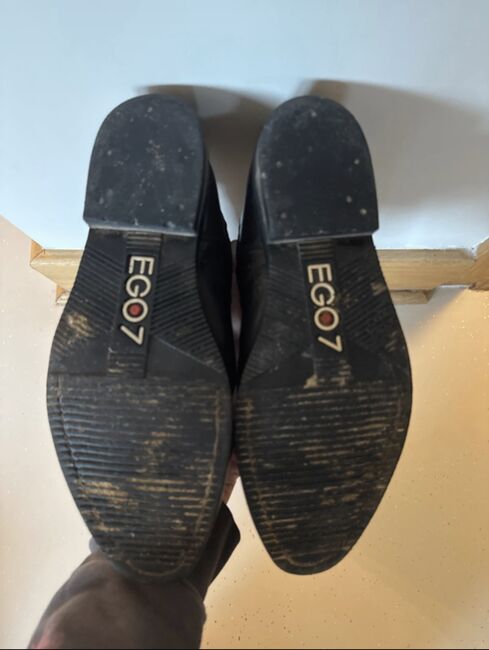 EGO 7 Black unlaced riding boots, EGO 7, Eve Murphy, Riding Boots, Warwick, Image 5