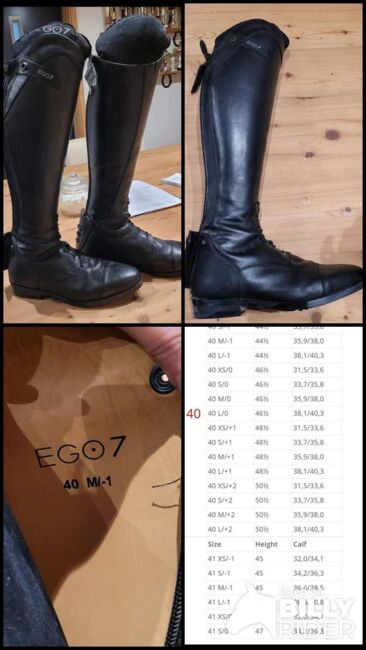 Ego 7 Stiefel neuwertog Gr. 40 M/-1, Ego7, Sandra Gruber, Riding Boots, St. Johann, Image 5