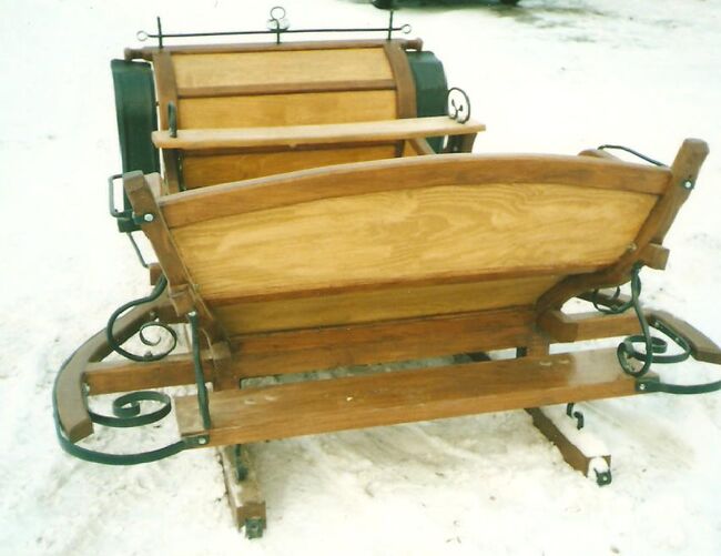 Sanie konnę dębowe, Marcin Zawadzki, Carriages, PAPROTNIA, Image 2