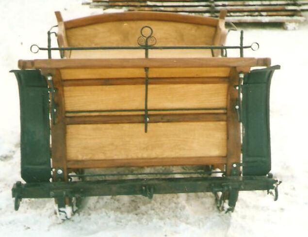 Sanie konnę dębowe, Marcin Zawadzki, Carriages, PAPROTNIA, Image 3