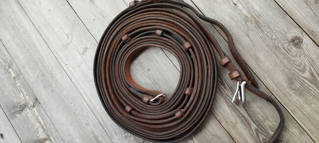 Einspänner Fahrleine mit Steg Leder, Cob, Claudia, Kutschgeschirr, Hollersbach