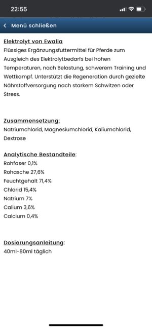 Elektrolyt, Ewalia , Butz1998, Horse Feed & Supplements, Salzgitter , Image 2