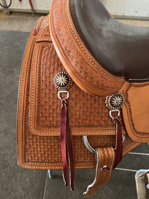 Elite Custom Reining Saddle, Elite , Corrin, Western Saddle, Redmond , Image 5