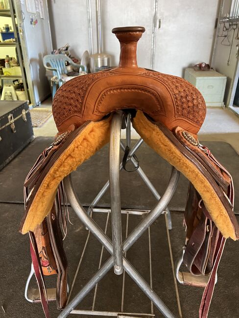 Elite Custom Reining Saddle, Elite , Corrin, Western Saddle, Redmond , Image 4