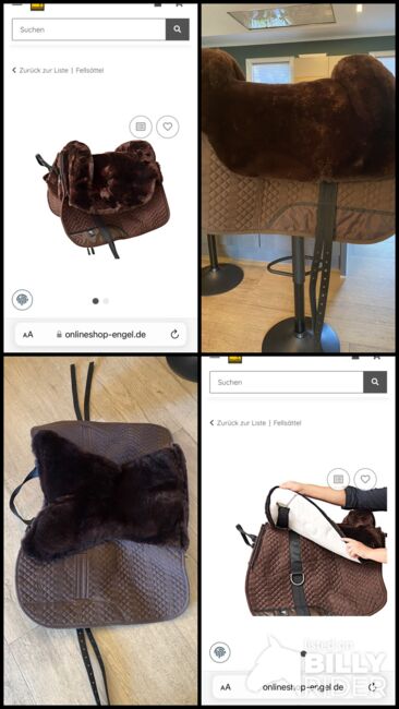 Engel Echtfell Sattel Ibero 3 Western #neuwertig#, Engel Ibero R 3, Christin Stehlmann, Lambskin Pad, Graitschen , Image 7