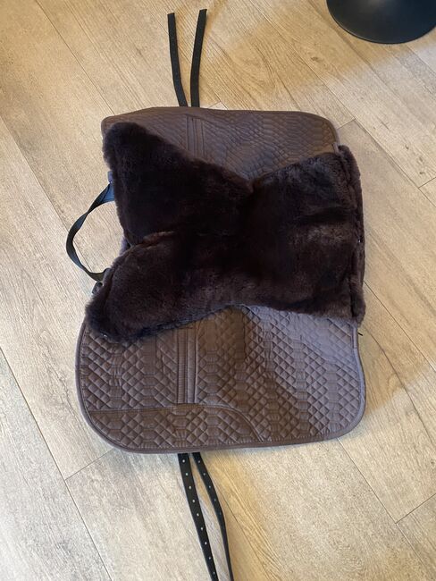 Engel Echtfell Sattel Ibero 3 Western #neuwertig#, Engel Ibero R 3, Christin Stehlmann, Lambskin Pad, Graitschen , Image 3