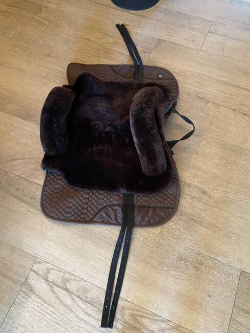 Engel Echtfell Sattel Ibero 3 Western #neuwertig#, Engel Ibero R 3, Christin Stehlmann, Lambskin Pad, Graitschen , Image 6