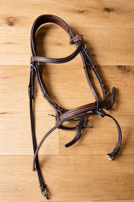 Englischer Trensenzaum, Qualitätsleder, Vanessa , Nosebands, Neerach