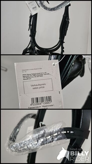 Englisches Zaumzeug, Pfiff Basicline, Leidinger andreas, Bridles & Headstalls, Peuerbach, Image 4