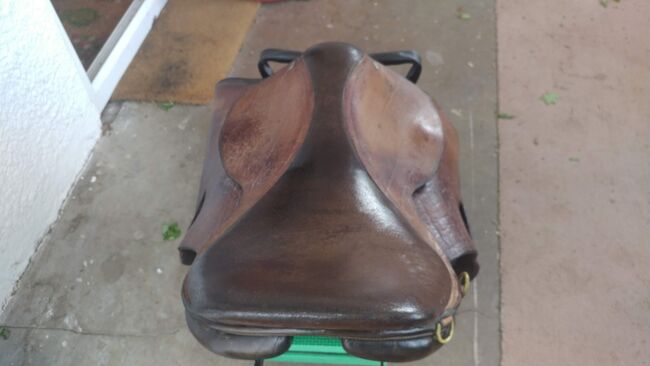 English Buffalo Leather Polo Saddle, Carolyn Thow, Other Saddle, Alvarado, Image 8