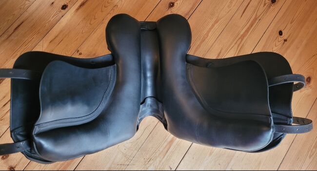 Englischer Dressursattel, 2023 neuwertig,  17 Zoll, Ideal Saddle Company, England  Technical & Traditional , Katja , Dressage Saddle, Cuxhaven , Image 12