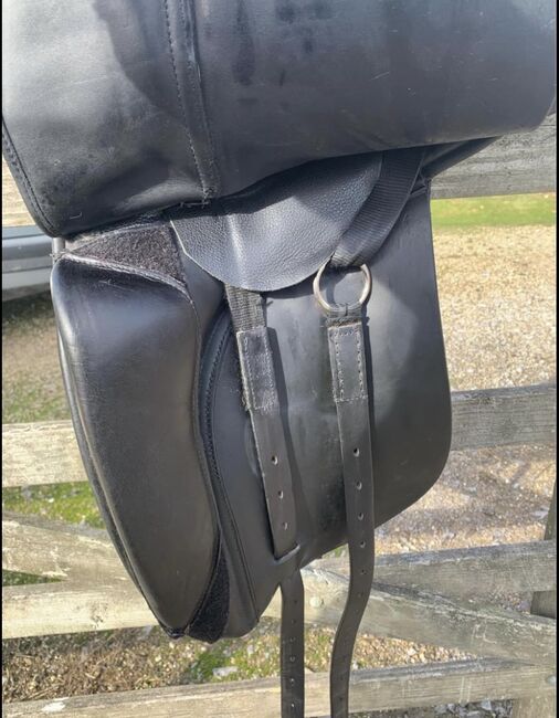 English Leather Saddle, C&J Copeland , Kelly, Dressage Saddle, Oxford, Image 2