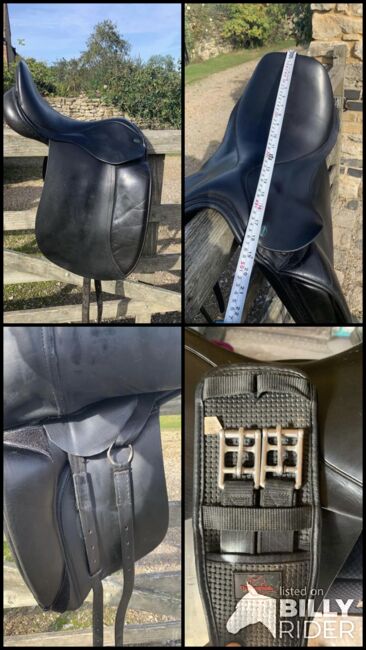 English Leather Saddle, C&J Copeland , Kelly, Dressage Saddle, Oxford, Image 6