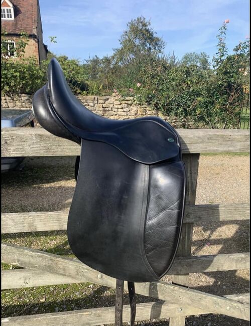 English Leather Saddle, C&J Copeland , Kelly, Dressursattel, Oxford