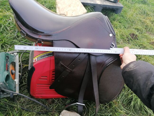 Englisch Sattel 17 Zoll, Jassi , Jumping Saddle, Gnoien, Image 12