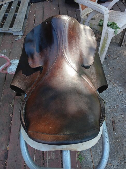 English saddle, Barnsby and son , Mileigh weaver, All Purpose Saddle, Hancock Maryland, Image 2