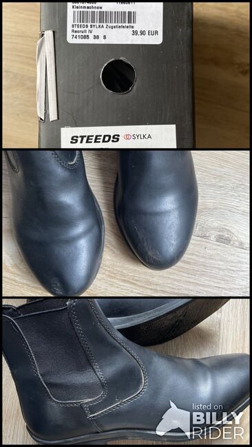 Zugstiefeletten, Steeds, Knoppik, Jodhpur Boots, Michendorf , Image 4