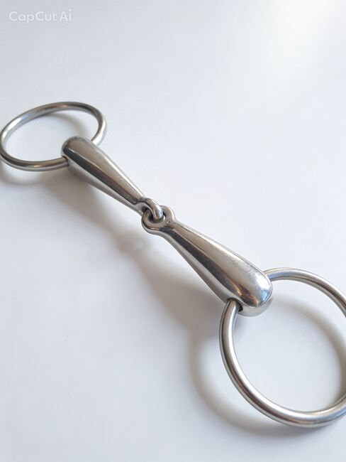 Einfach gebrochenes Gebiss 14,5cm von BK, Isabel, Horse Bits, Warin