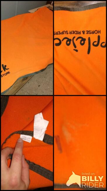 Epplejeck Abschwitzdecke orange 155cm, Epplejeck, Rebecca, Horse Blankets, Sheets & Coolers, Ulm, Image 6