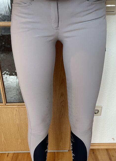 EQODE BY EQUILINE DAMEN REITHOSE KNEEGRIP, grau, Gr. 38, Eqode , Vera Haas, Breeches & Jodhpurs, Donaueschingen