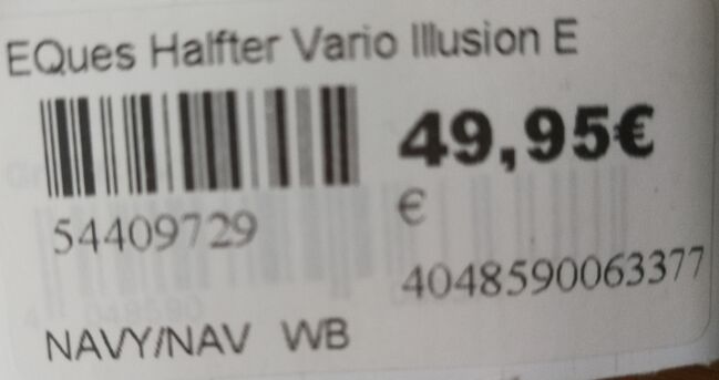 EQues Halfter vario illusion e größe wb, EQues  EQues Halfter wb in navy , Franziska , Halfter, Oldenburg , Abbildung 2