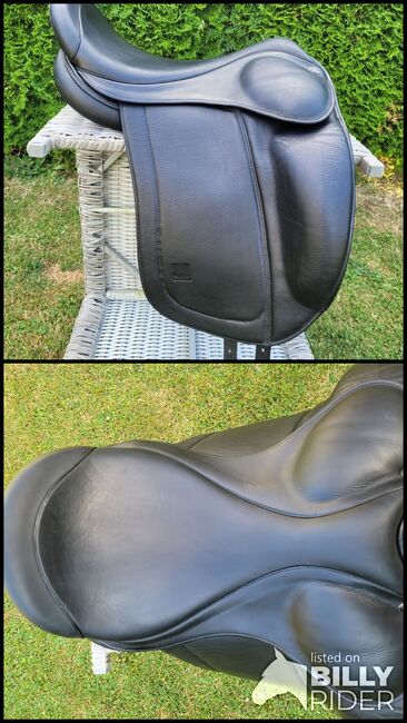 Eques Black 17,5 Zoll rotes Kopfeisen Sattel, Eques Black, J.H., Icelandic Saddle, Velbert, Image 3