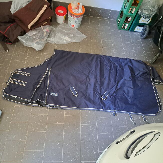EQUEST Winterdecke dunkelblau 155cm 100g, Equest, Jana, Horse Blankets, Sheets & Coolers, Wittlich