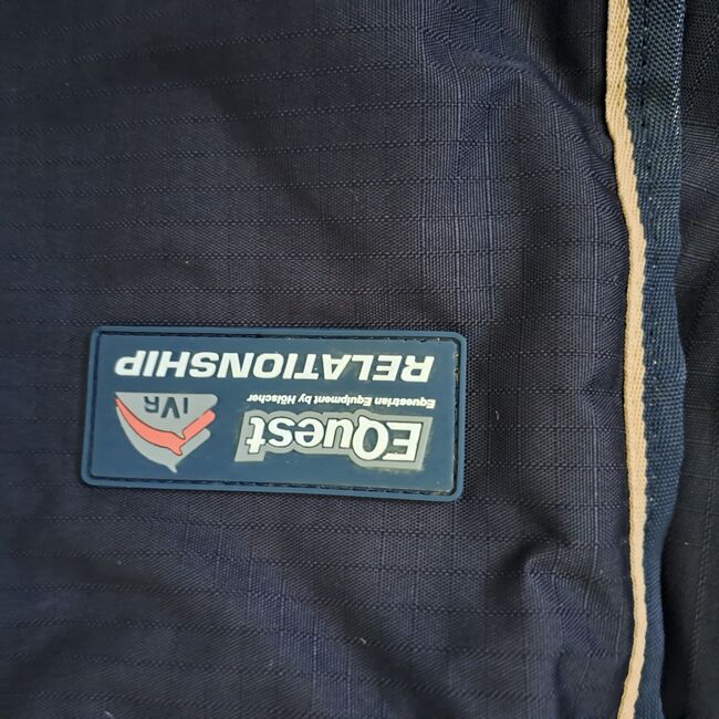 EQUEST Winterdecke dunkelblau 155cm 100g, Equest, Jana, Horse Blankets, Sheets & Coolers, Wittlich, Image 2