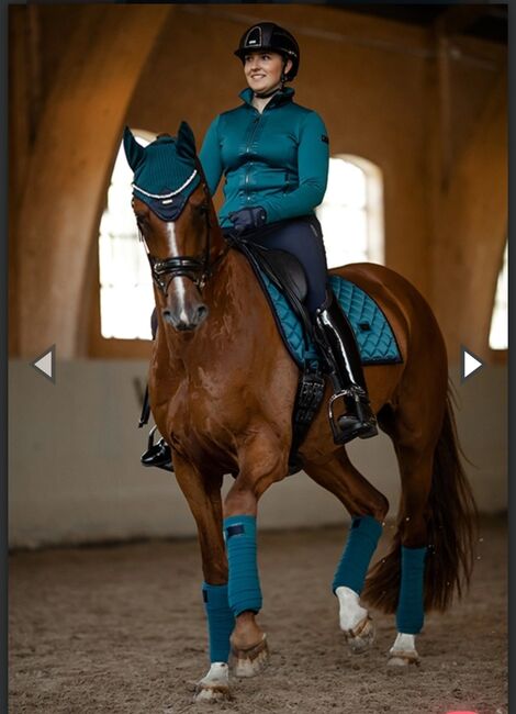 Equestrian Stockholm Aurora Blues Fleece Bandages, Equestrian Stockholm, Kelly Monk, Horse Bandages & Wraps, Aldershot, Image 2
