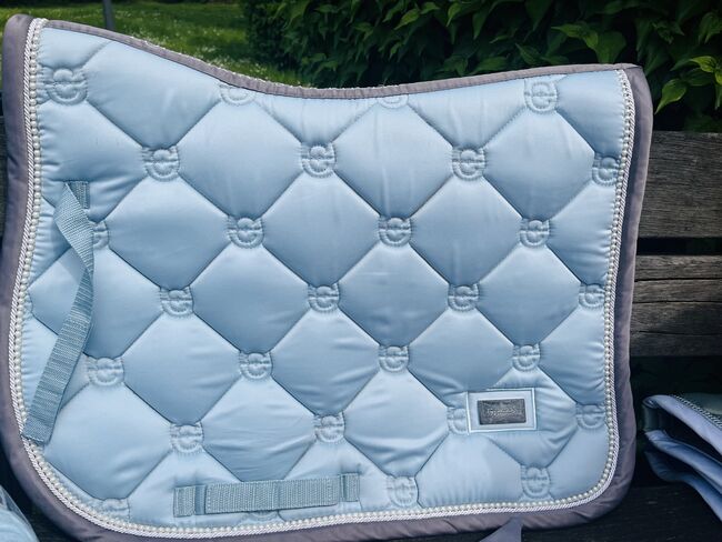 Equestrian Stockholm Ice blue Set 2 Schabracken Dressur & Vielseitigkeit, Equestrian Stockholm  Ice blue , Holl, Dressage Pads, Essen, Image 5