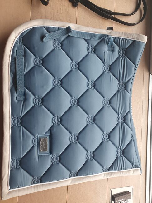 Equestrian Stockholm Schabracke Parisienne Blue in DL, Luna15112003, Dressage Pads, Limburgerhof 