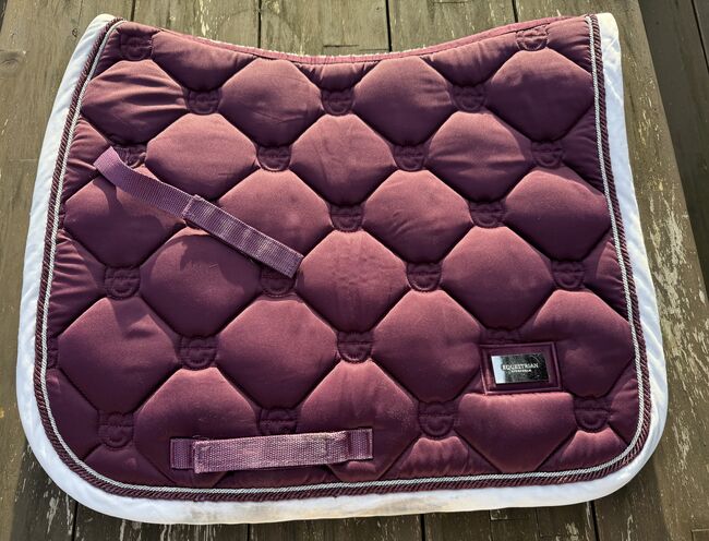 Equestrian Stockholm, Equestrian Stockholm  Purple white Edge , Lara Weber , Dressage Pads, Andernach