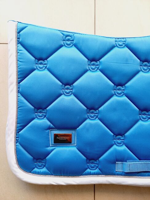 Equestrian Stockholm Schabracke Pony VS Parisian Blue, Equestrian Stockholm  Parisian Blue Pony Springschabracke , Pferdefreund, Dressage Pads, Priesendorf, Image 2