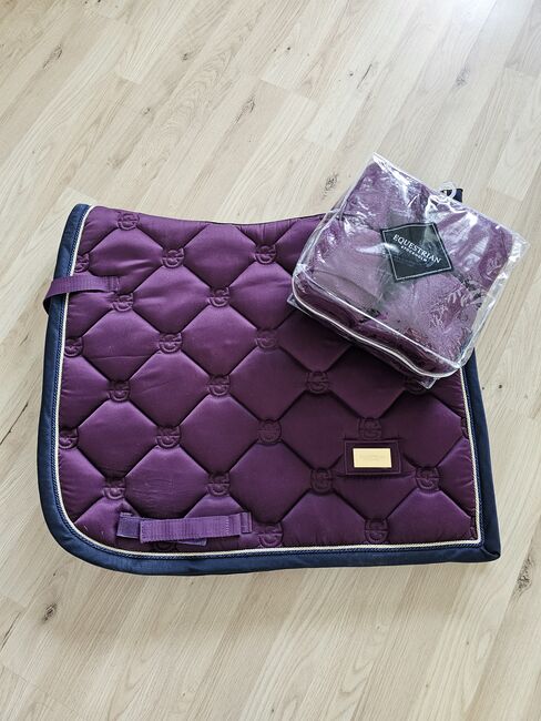 Equestrian Stockholm Schabracke Purple Gold, Equestrian Stockholm  Purple Gold, Vero, Dressage Pads, Wien, Rudolfsheim-Fünfhaus