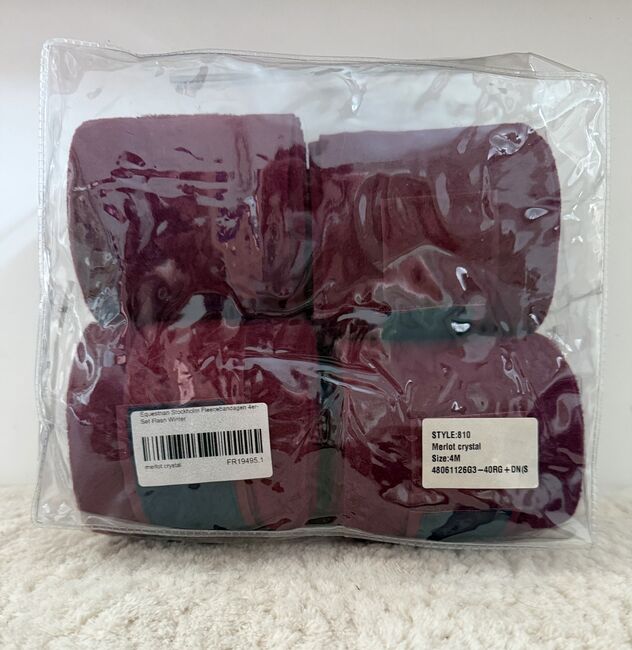 Equestrian Stockholm Set Cob, Equestrian Stockholm  Merlot Crystal Gold, Lara Weber , Dressage Pads, Andernach, Image 11