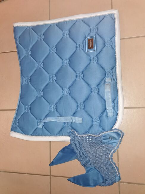 Equestrian Stockholm Set * Parisian Blue * Schabracke DR FULL & Fliegenhaube & Gamaschen S+M, Equestrian Stockholm , Selina M. , Schabracken, Rödermark, Abbildung 4