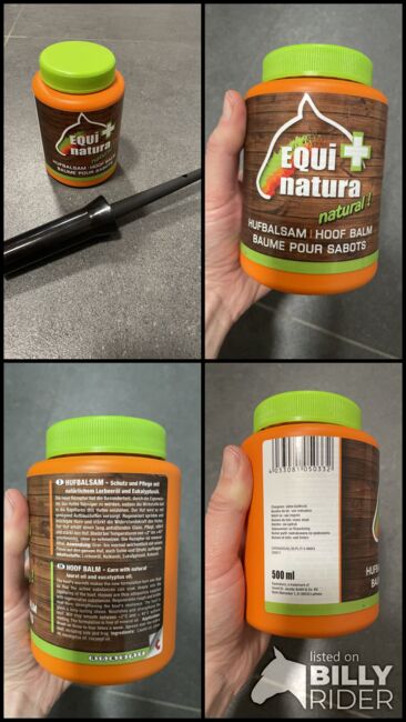 Equi Natura Hufbalsam mit Pinsel neu, Equi natura, Verena, Pflegeprodukte, Neuenstein, Abbildung 7