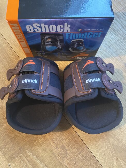 eQuick Gamaschen und Streichkappen *Neuwertig*, eQuick eSchock Fluidgel, Zara, Ochraniacze, Wangels, Image 5