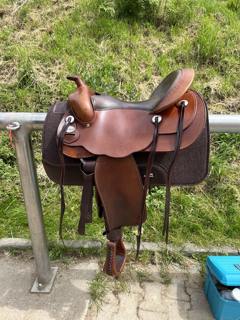 Equiflex Sattel neuwertig 54/16, Continental  Equiflex, Simone , Western Saddle, Weitersburg 