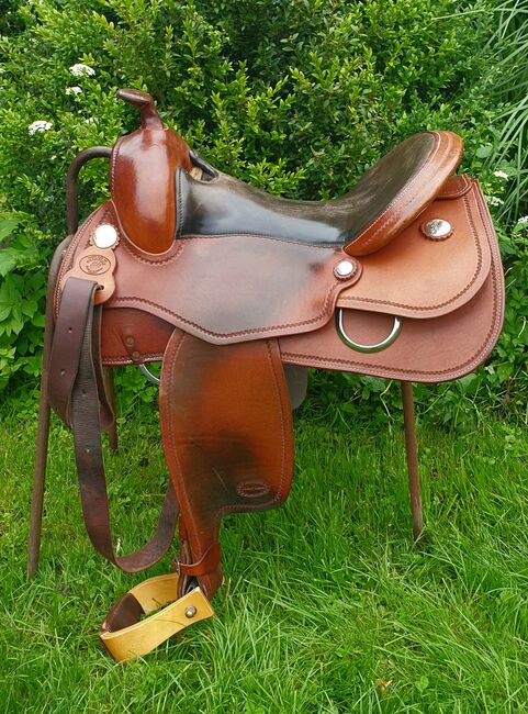 Equiflex Westernsättel, Triple W, Diamond C, Westwood, Bearflex, Sattelfundgrube NRW, Sattelfundgrube (Sattelfundgrube), Western Saddle, Kreuzau, Image 19