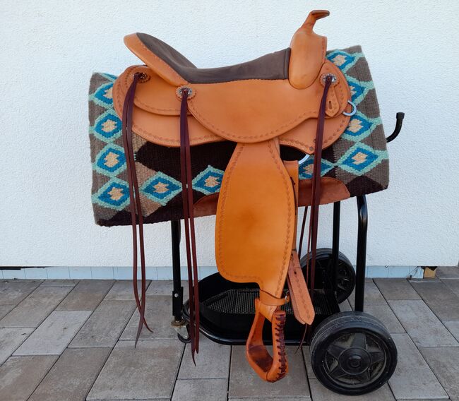 Equiflex Westernsattel - NEUWERTIG, Way Out West / Equiflex Isi, N. Bock, Western Saddle, Buchdorf, Image 2