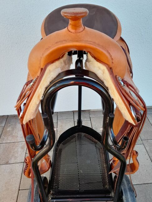 Equiflex Westernsattel - NEUWERTIG, Way Out West / Equiflex Isi, N. Bock, Western Saddle, Buchdorf, Image 8