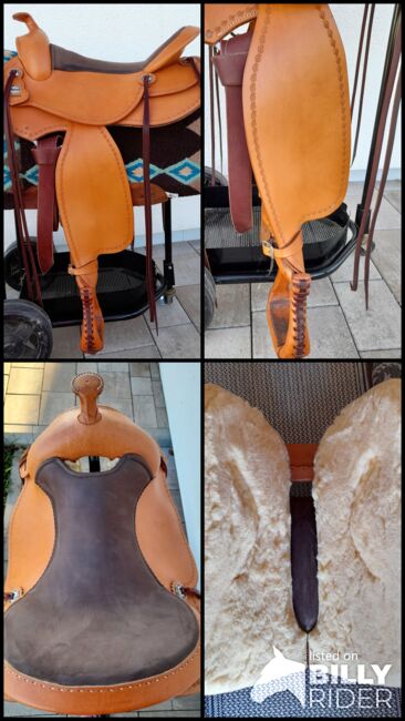 Equiflex Westernsattel - NEUWERTIG, Way Out West / Equiflex Isi, N. Bock, Western Saddle, Buchdorf, Image 11