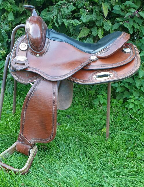 Equiflex Westernsättel, Triple W, Diamond C, Westwood, Bearflex, Sattelfundgrube NRW, Sattelfundgrube (Sattelfundgrube), Western Saddle, Kreuzau, Image 3