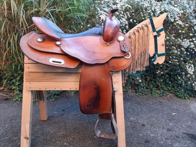 Equiflex Westernsattel, Tamara Steingruber (Reitsportsattlerei Steingruber), Western Saddle, Freiburg, Image 3