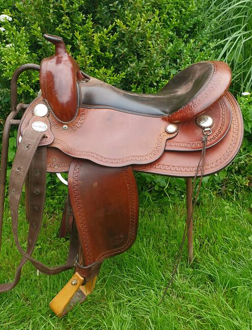 Equiflex Westernsättel, Triple W, Diamond C, Westwood, Bearflex, Sattelfundgrube NRW, Sattelfundgrube (Sattelfundgrube), Western Saddle, Kreuzau, Image 4